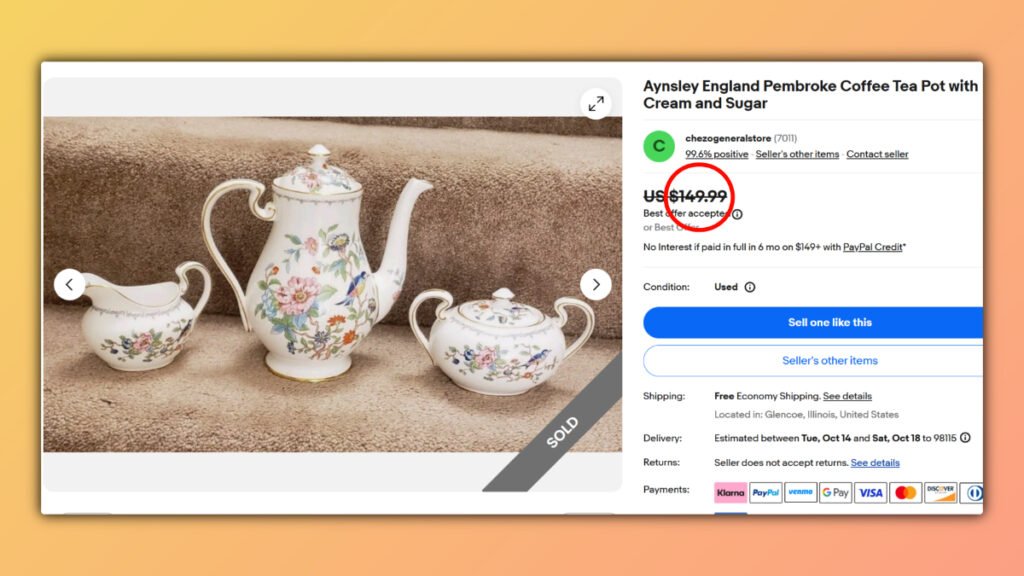 Aynsley England Pembroke