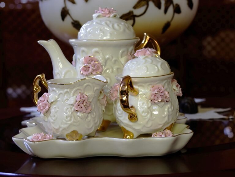 Porcelain Vintage Tea Set