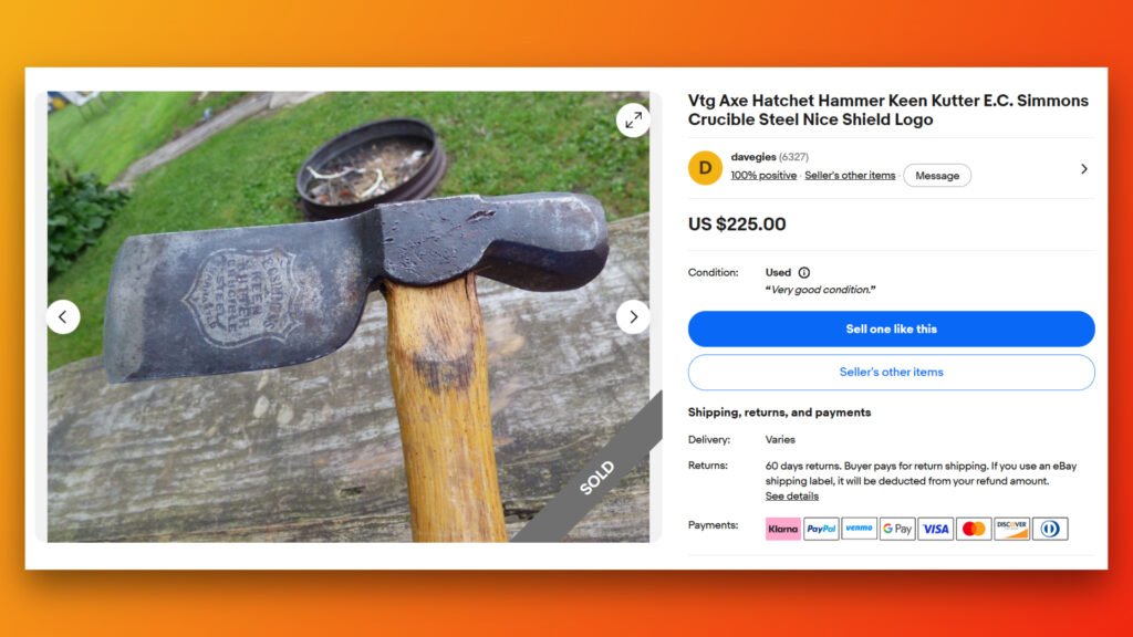 Keen Kutter Axe Hammer