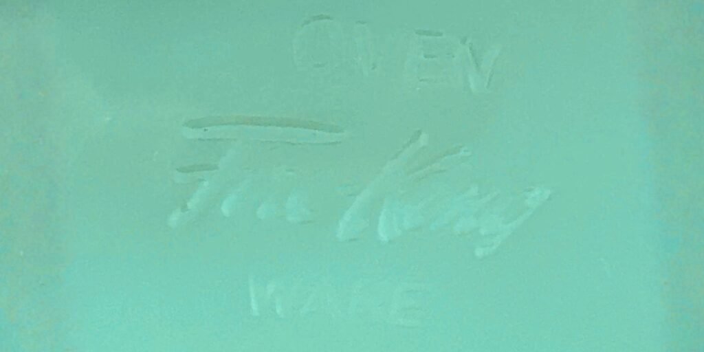 Fire-King Jadeite Mark
